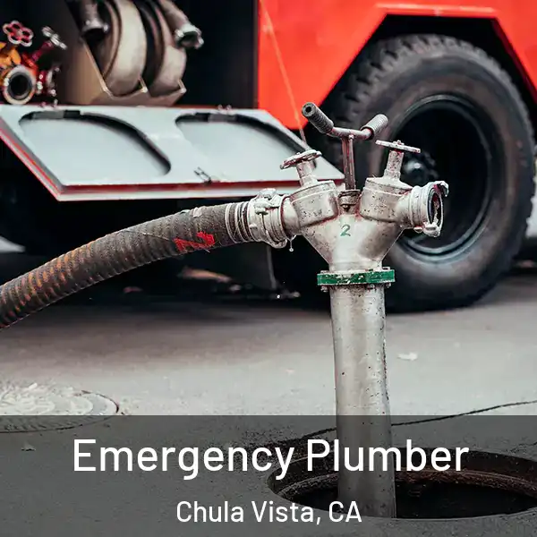  Emergency Plumber Chula Vista, CA